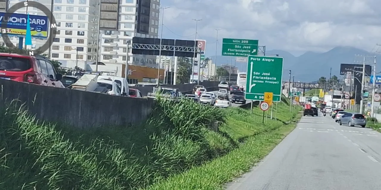São José notifica Autopista Litoral Sul sobre drenagem nas marginais da BR-101
