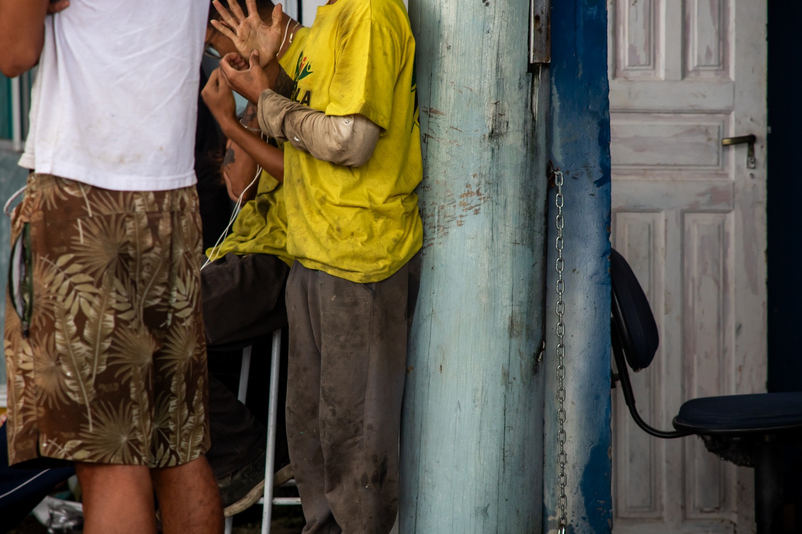 Operação Fio Desencapado encontra trabalhadores em situação irregular em ferro-velho no sul da Ilha