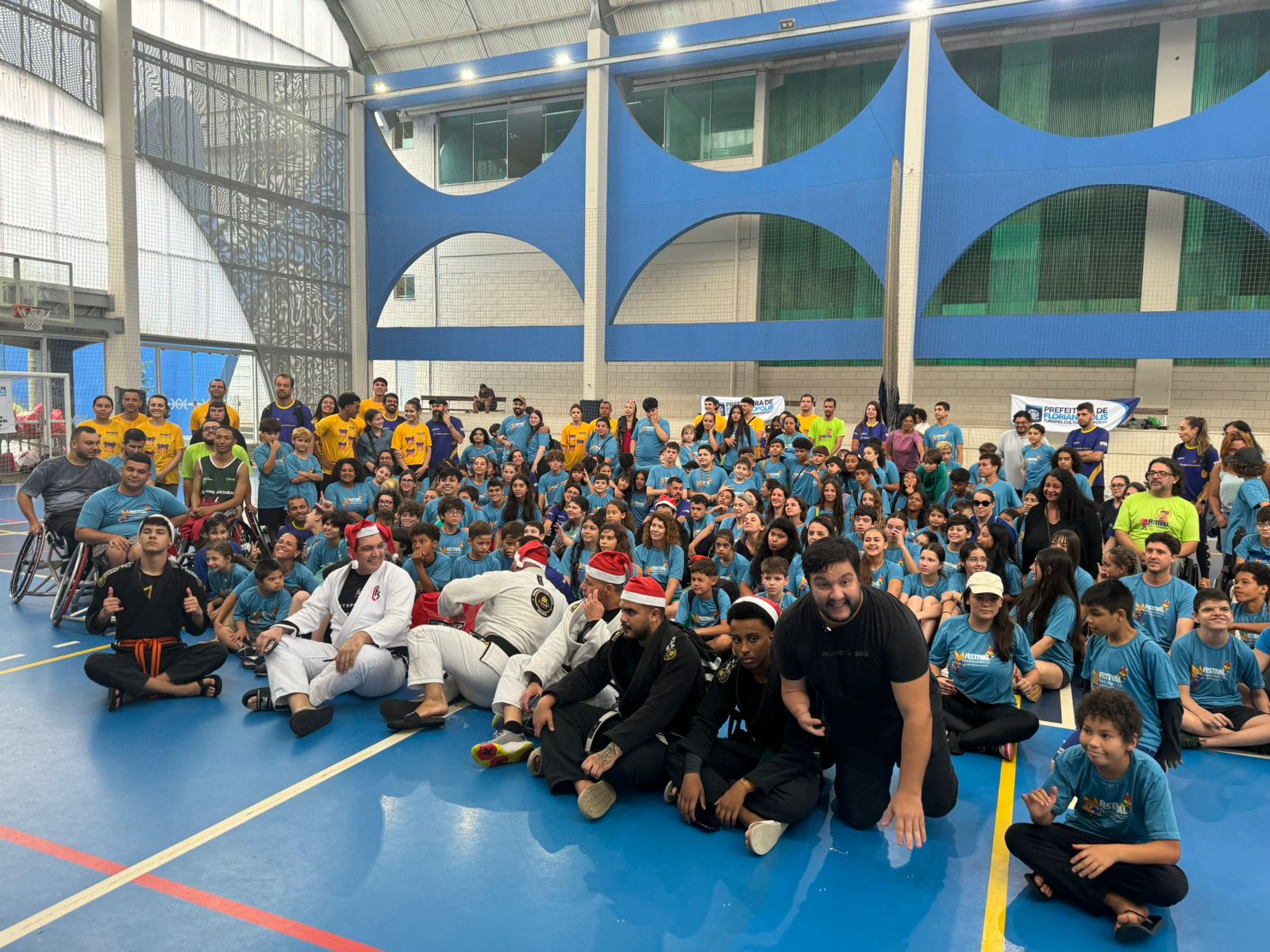 Estudantes da rede municipal da Capital participam do primeiro Festival Paralímpico de 2025